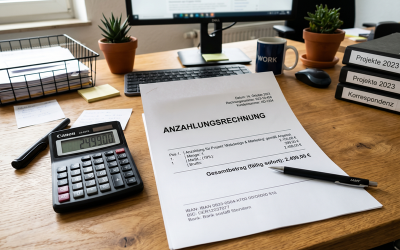 Vorsteuerabzug aus nicht erstatteter Anzahlung