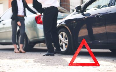 Unfall mit einem Firmenwagen auf einer privaten oder betrieblichen Fahrt